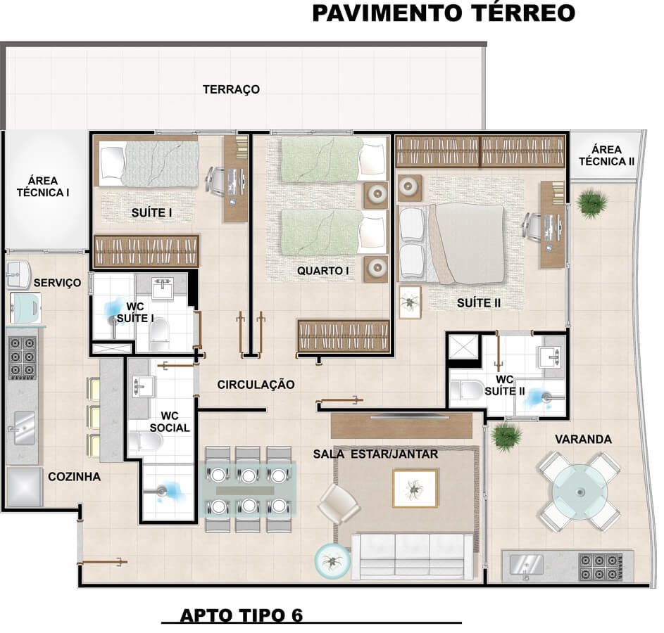 Galeria do empreendimento Infinity Coast Residence
