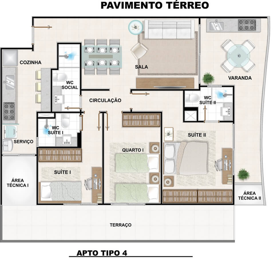 Galeria do empreendimento Infinity Coast Residence