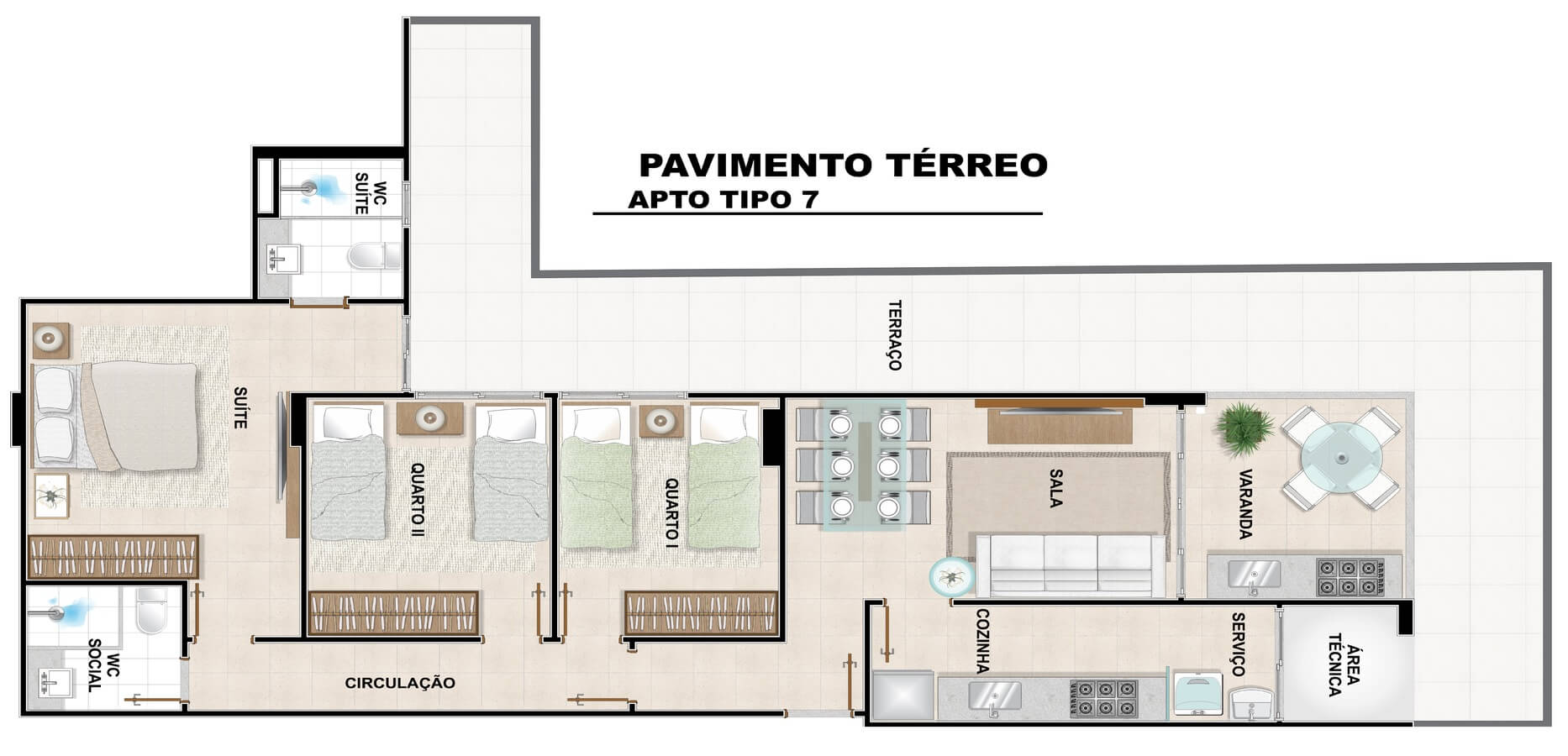 Galeria do empreendimento Infinity Coast Residence