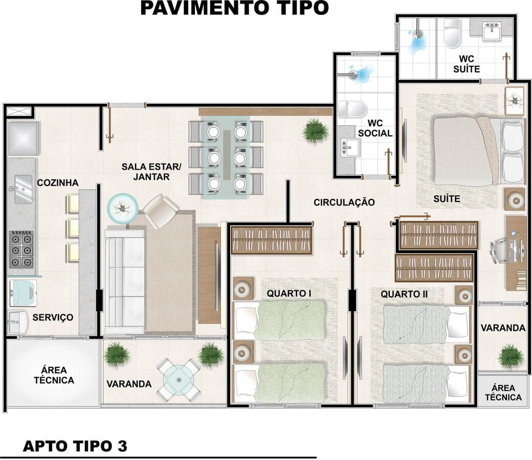 Galeria do empreendimento Infinity Coast Residence
